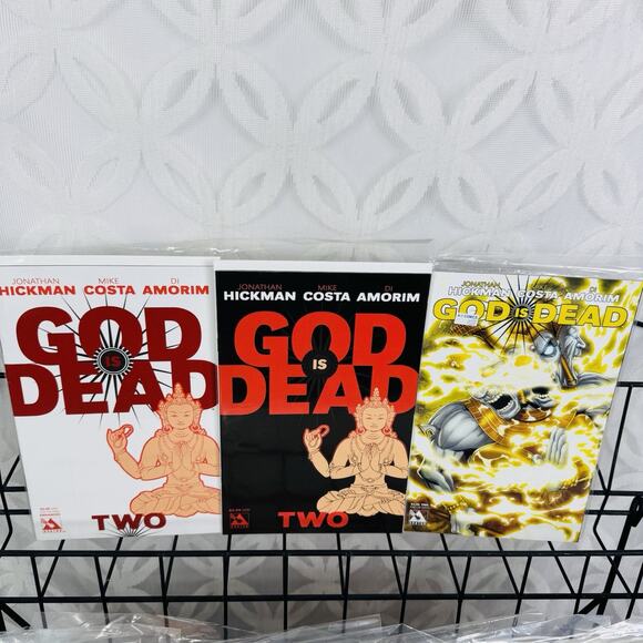 god is Dead 1-4 6-14 16-17 19-25 Lot Johnathan Hickman Mike Costa Avatar Variant - Picture 10 of 15